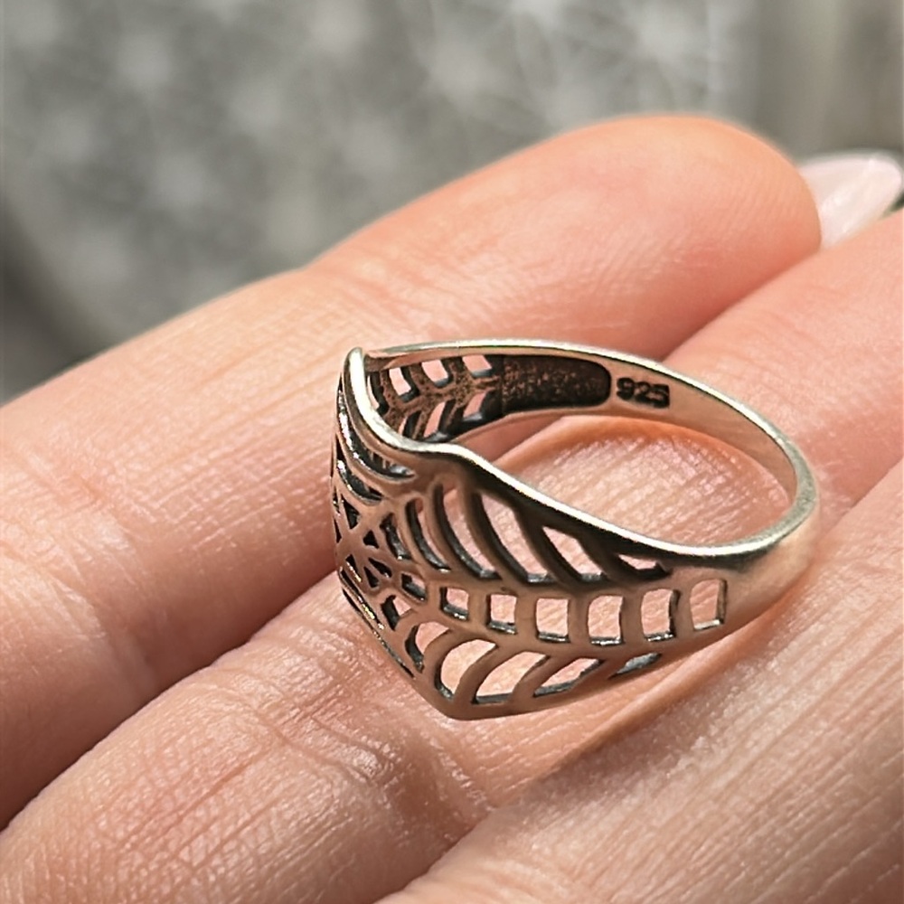 Spider web ring 925 - Picture 2 of 4